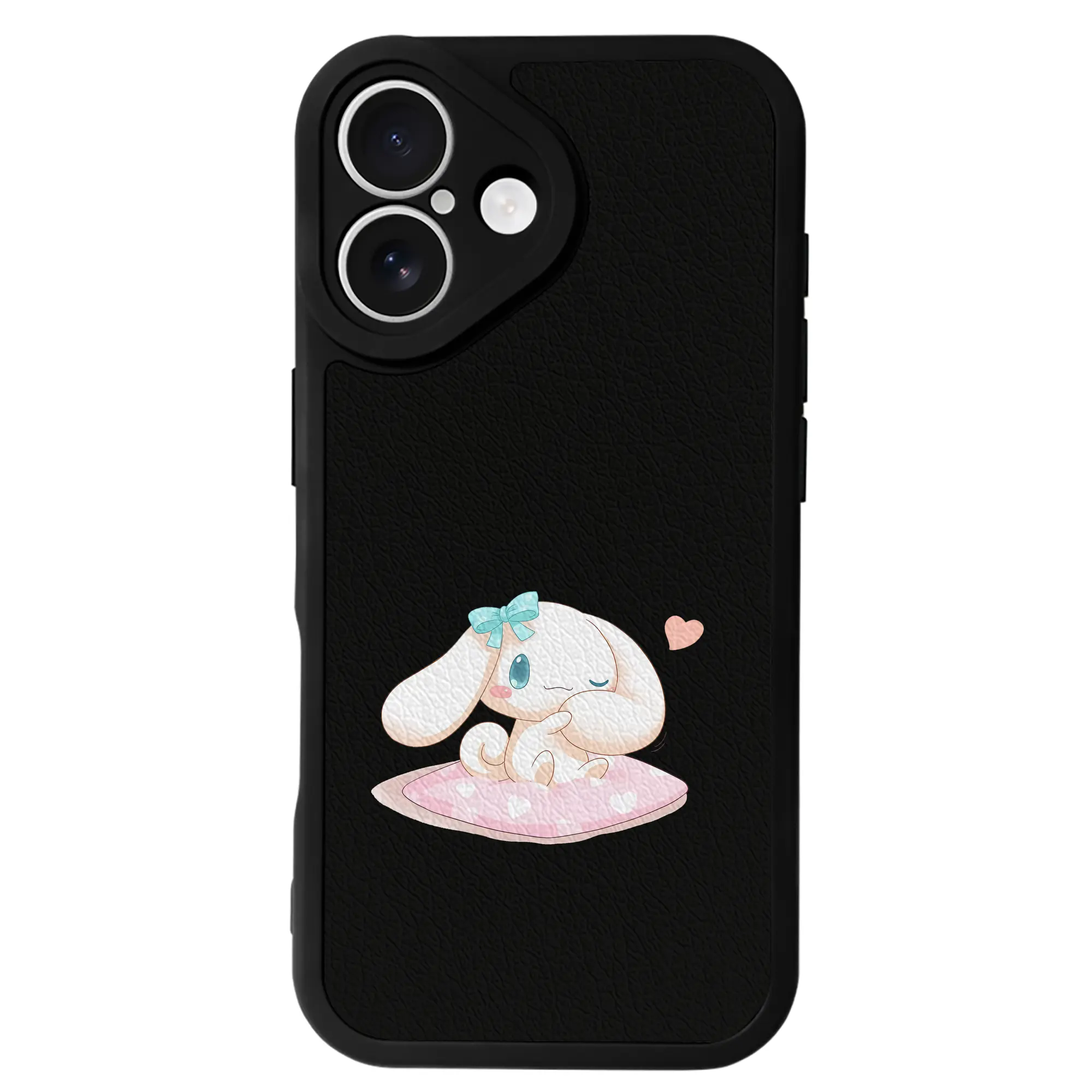 サンリオ グッズ,シナモロール - IPhone 16シリーズ対応 ・ シリコンスマホケース ・ レザー調 ・ 高精度フィット ・ 耐衝撃 ・ ワイヤレス充電対応 ・ 精密カット